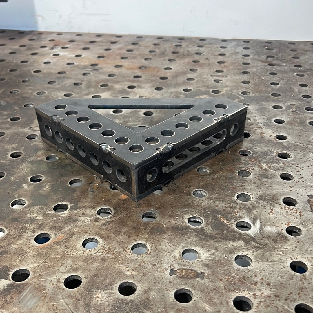 Welding Square 90 Degree 200x50mm DXF File