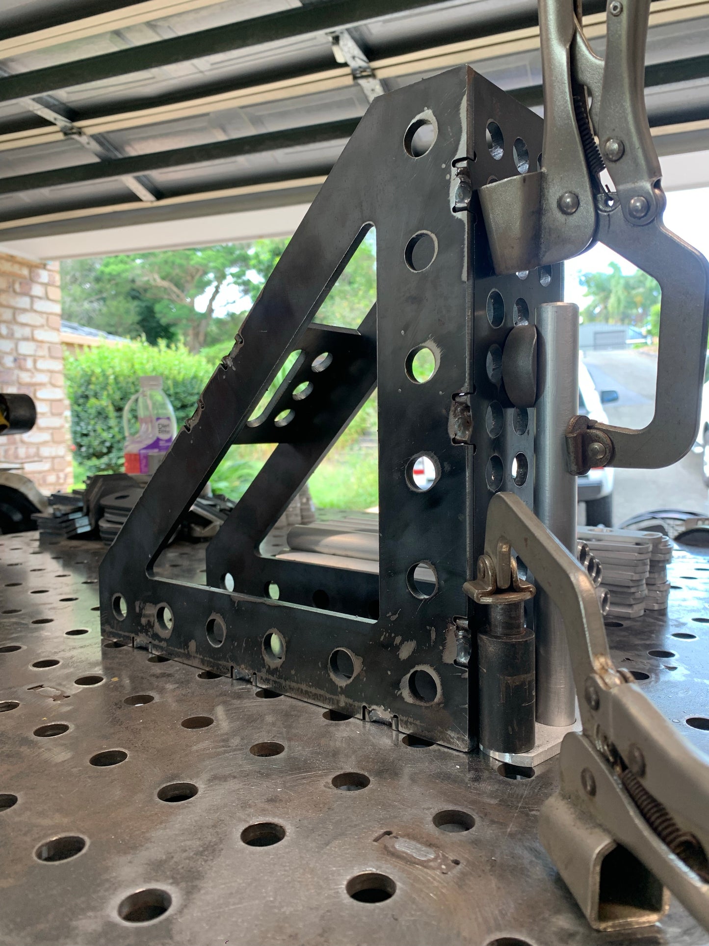 Welding Square 90 Degree 100x300mm DXF File