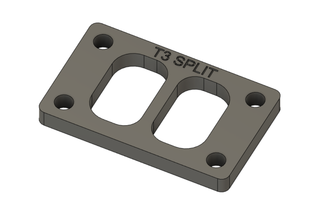 T3 Split DXF File