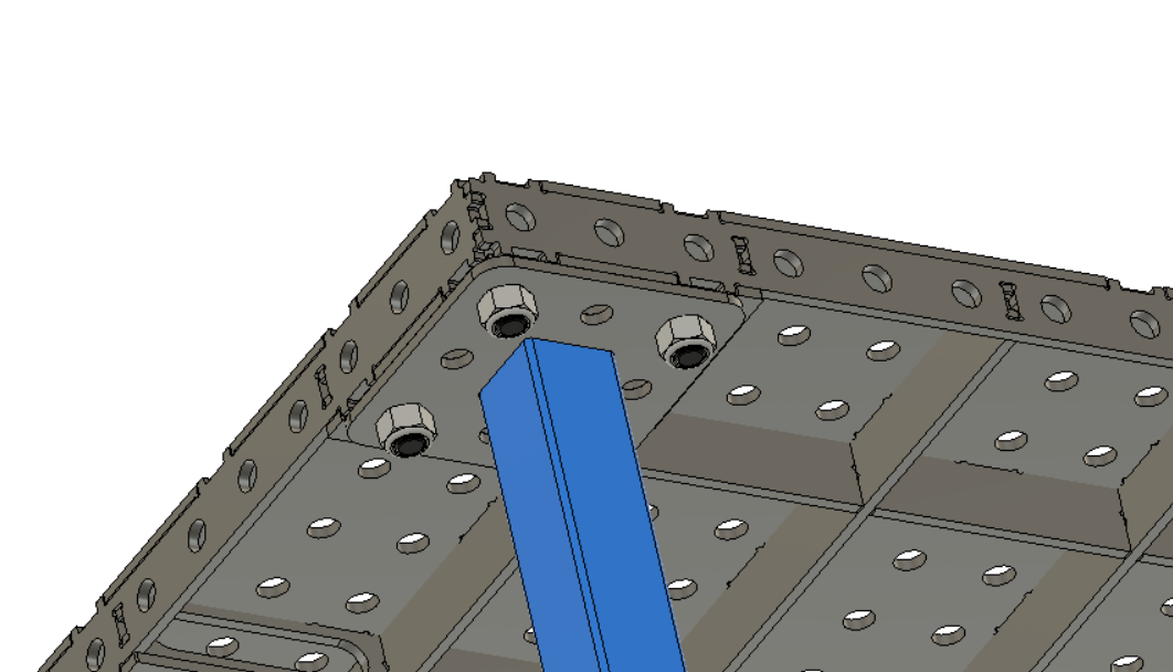 750x500 Welding Table DXF File
