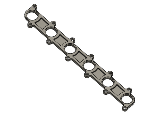 Barra Header Flange 3D STP File