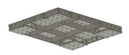 750x500 Welding Table DXF File