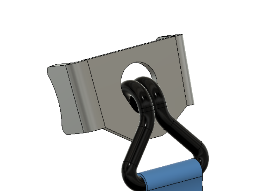 Axel Tie Down Gusset - Bent