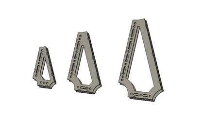 Welding Squares - Notched DXF Files