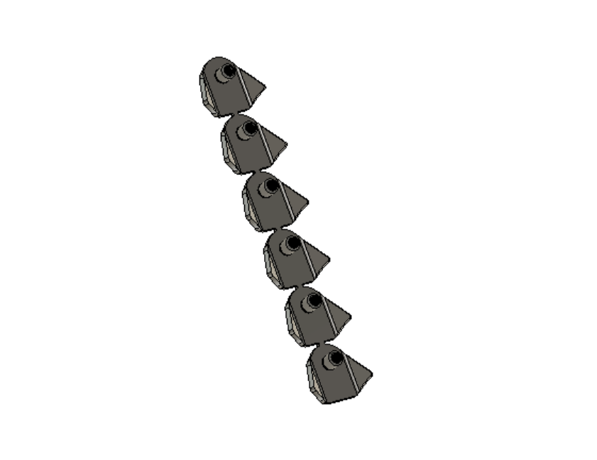 Single Trick Tab DXF