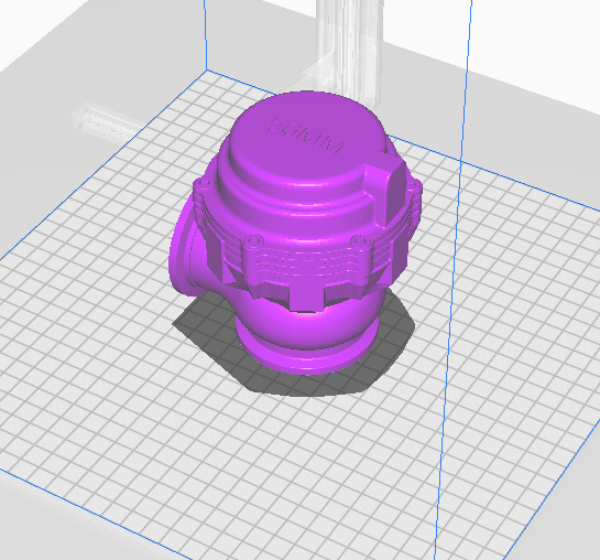 50mm Mock Up Wastegate STL File