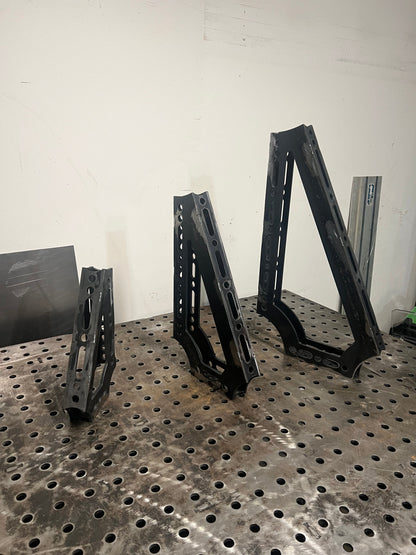 Welding Squares - Notched DXF Files