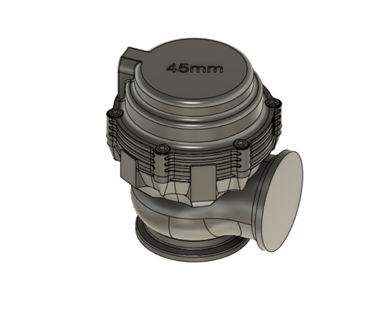 45mm Mock Up Wastegate STL File