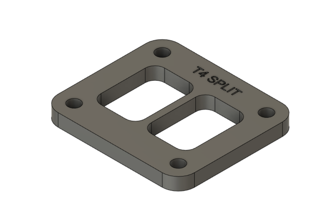 T4 Split DXF File